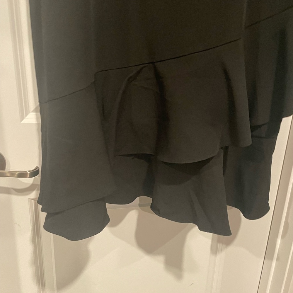 Black Ruffle Dress - Picture 4 of 4